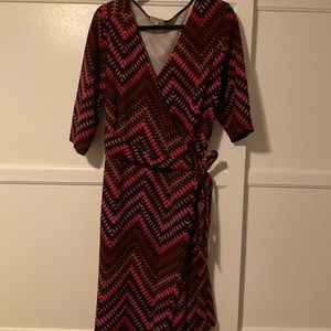 Kiyonna wrap dress